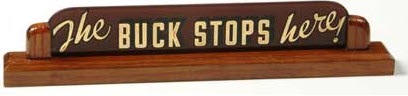 Buck Stops Here