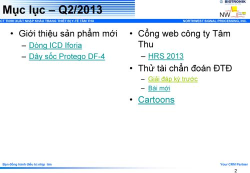 Quy 2, 2013