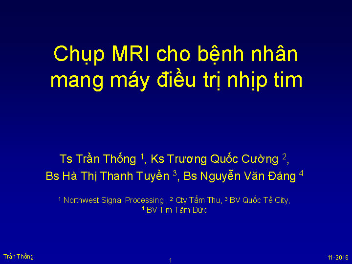 VNHRS2016 Chup MRI