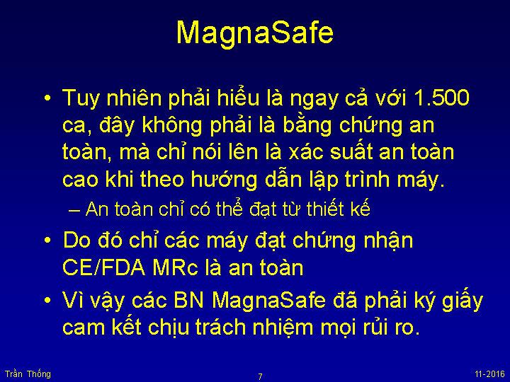 VNHRS2016 MagnaSafeVN