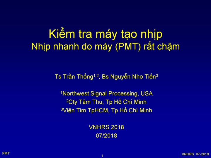 VNHRS2018